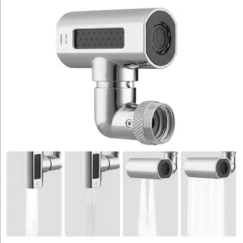 

Универсальный летающий дождь, кухонный кран, аэратор, фильтр от брызг, смеситель для душа для мытья овощей, носик для мытья посуды, аэратор с водопадом