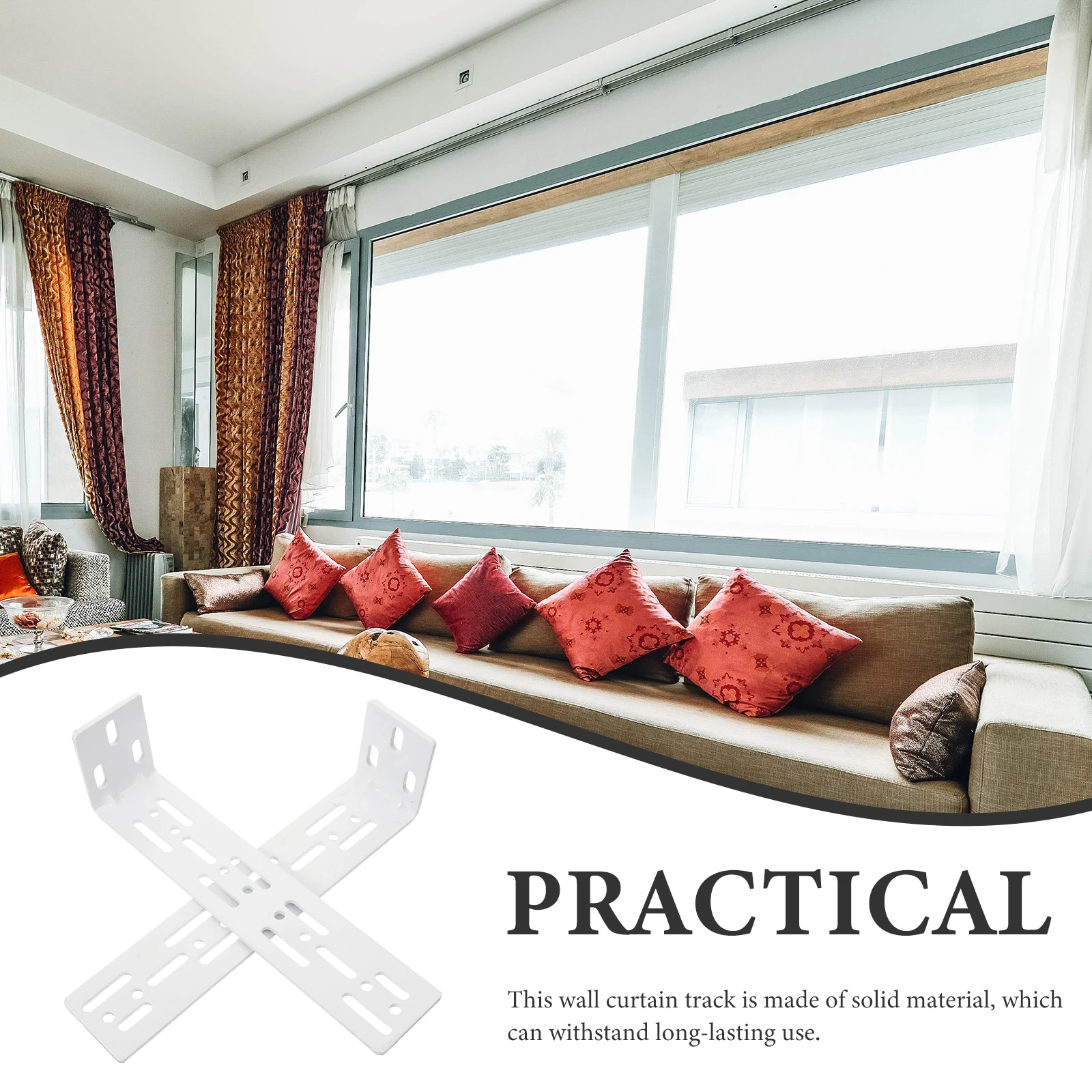 

2pcs 1 Inch Silent Drawer Wheel Gray Rubber TPE Directional Sliding Track Wall Mount Bracket Installation Support Hardware