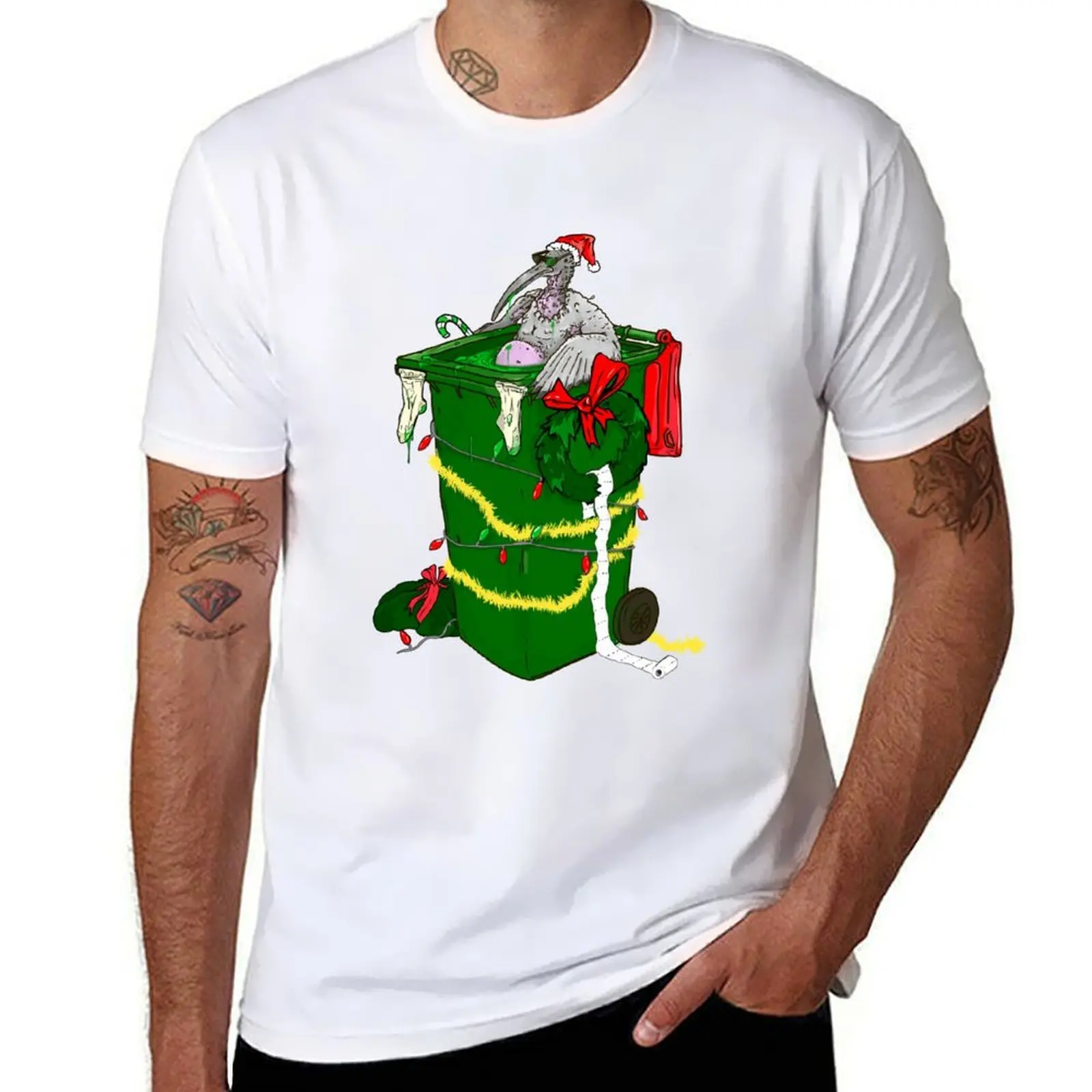 

Christmas Bin Chicken T-Shirt t shirt man cotton man t shirts cotton T-Shirt