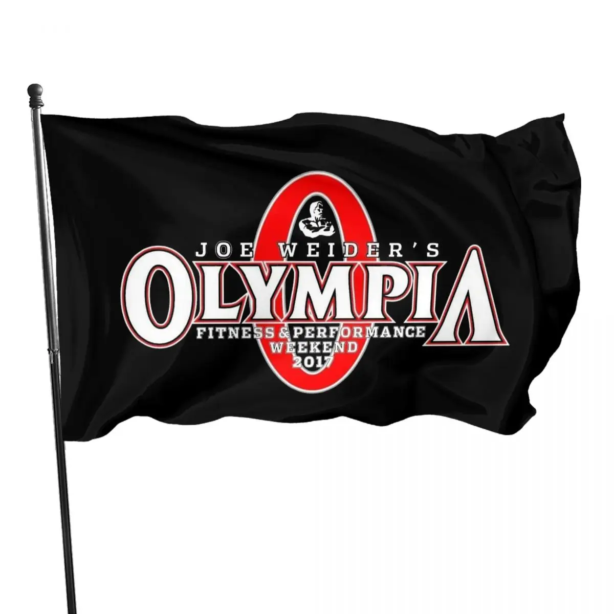 Mister Olympia Outdoor Banner Upscale Harajuku the leisure All-match Concert Ambiance Non-fading Nautical flag Cheering flag