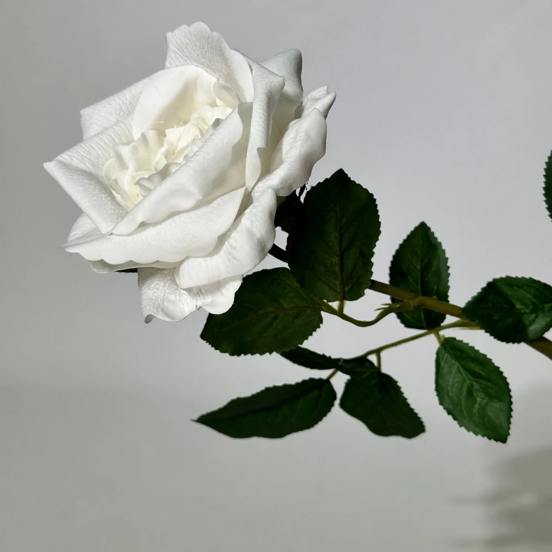 5 Stück Künstliche Feuchtigkeitsspendende Rosen mit Echtem Touch, Hochzeitsdekoration, Rosen-Brautstrauß, Party- und Eventdekoration, Heimdekoration, Kunstblumen – Detail 4