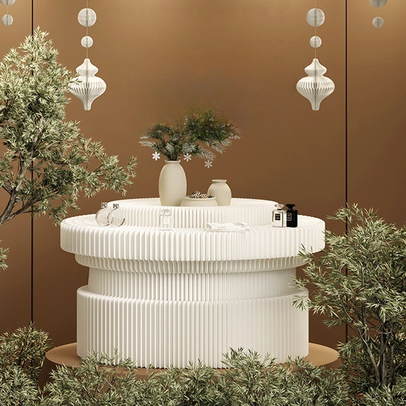 Visualizer Exhibition Exhibition Experience Desk Display Display Cabinet Folding Paper Window Product Shelf