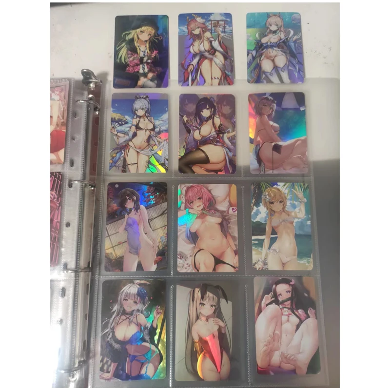 Goddess story Genshin Impact Flicker Flash Collection Card Kamisato Ayaka Raiden Shogun Sangonomiya Kokomi Kamado Holiday Gifts