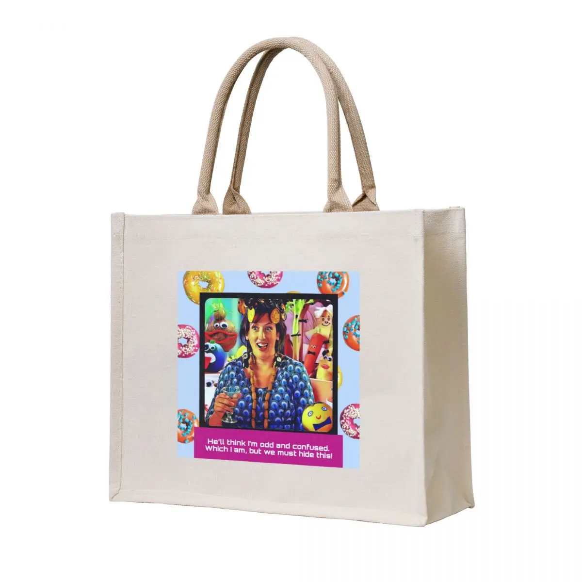 

Miranda Hart Tote Bag Canvas shoulder bag Big bag women custom bags