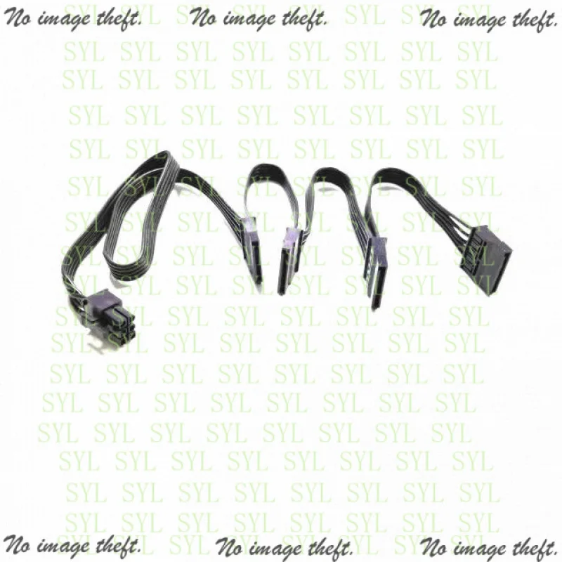 Nuevo Cable de alimentación Modular para Corsair RM850 RM1000 PCI-E 6Pin 1 macho a 4 SATA