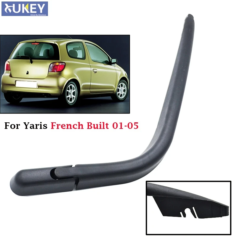 Xukey Rear Wiper Arm For Toyota Yaris French Built 2001 2002 2003 2004 2005 Windscreen Wiper Auto Accessories Windshield Window