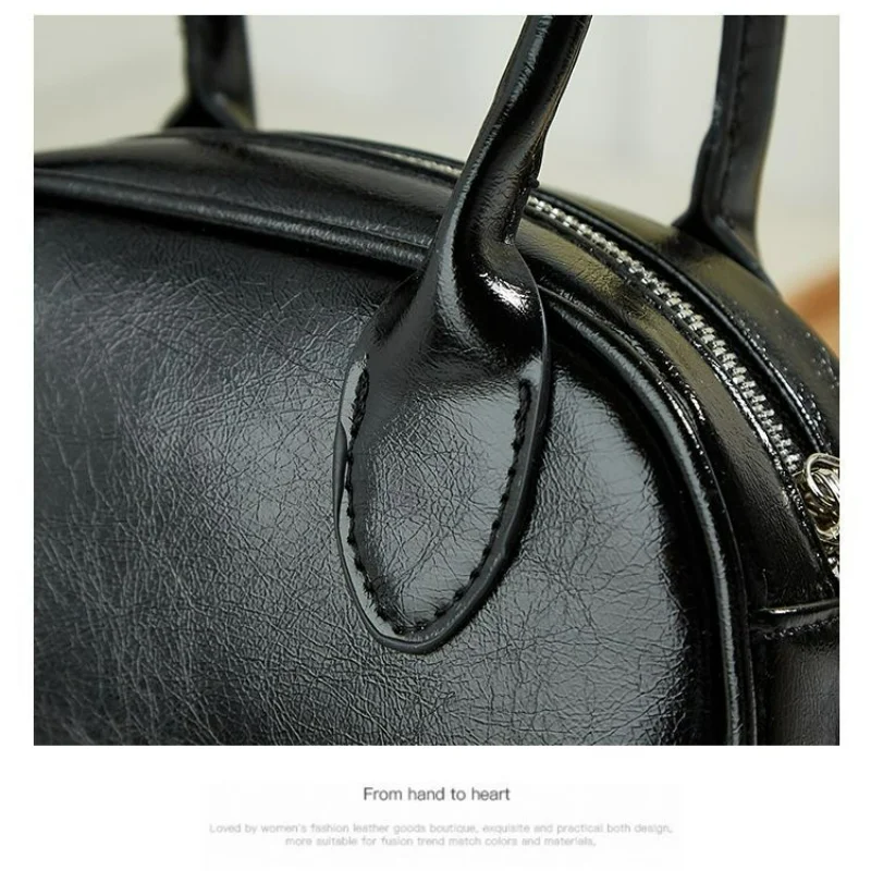 2023 New Shoulder Messenger Bag Portable Shell Bag Special-Interest Design Original Small Bag for Women All-Match