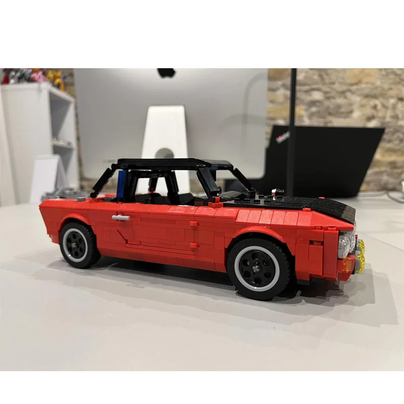 

MOC-175889 Red New Supercar Racing Building Block Model 1054 Parts MOC Creative Kids Birthday Building Blocks Toy Gift