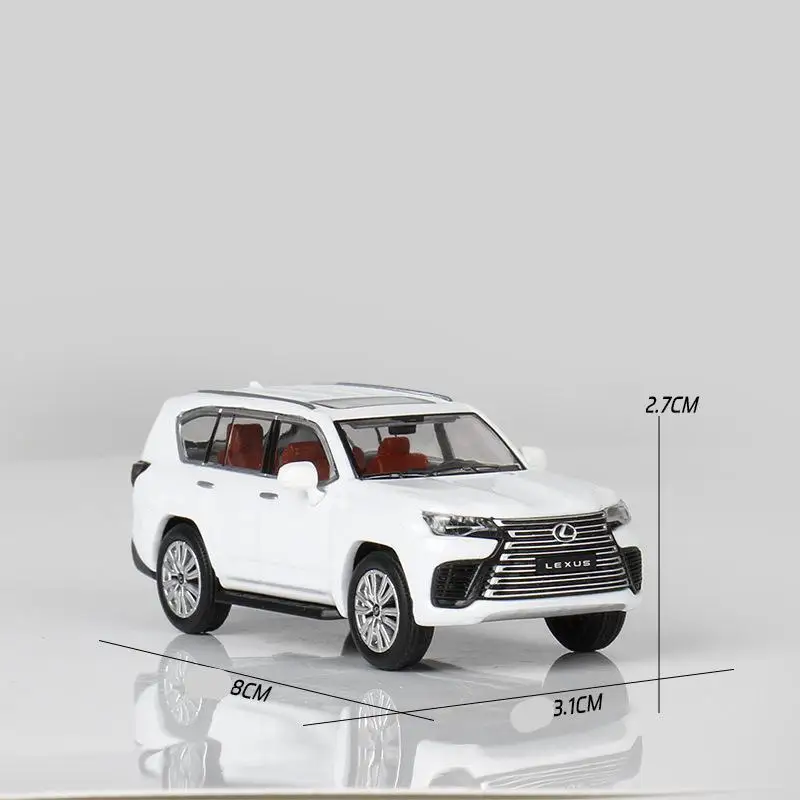 1:64 Lexus LX600 Sport Miniature Model JKM 1/64 Premium SUV Toy
