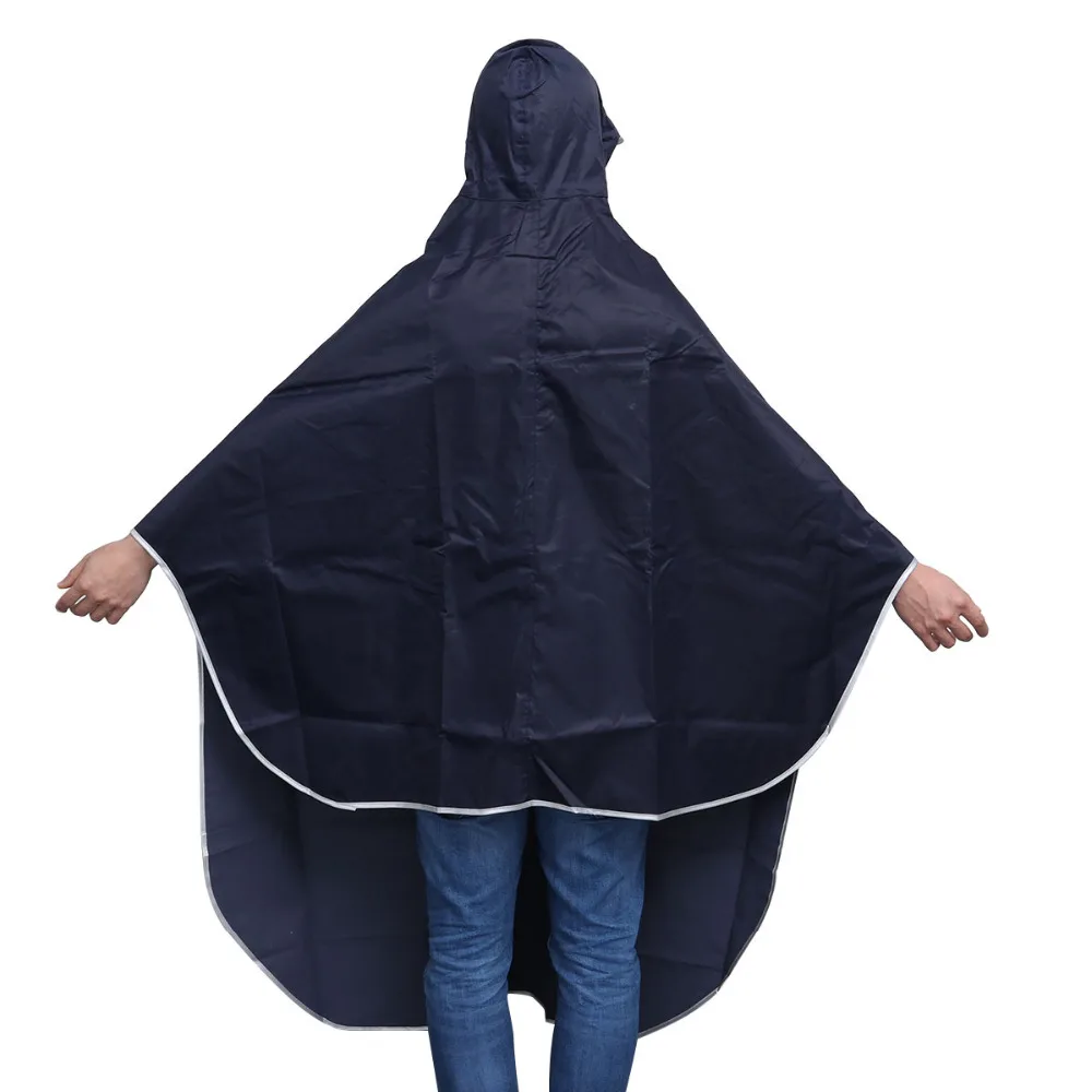 Rain Poncho Bike Hooded Cape Raincoat Withraincover Ponchos Adults Hoods Hood Cloak Waterproof Riding Cycling Scooter