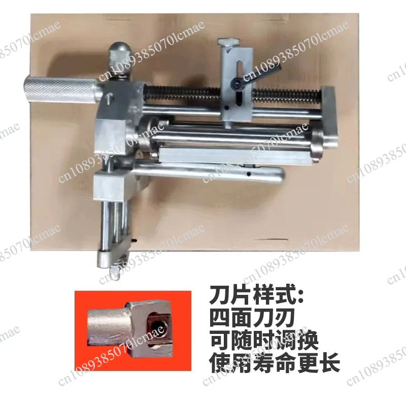 63-400/160-800 Mechanical Rotary Scraper Hdpe Pp Plastic Pipes Rotating Scraper Hand Hardware Tool