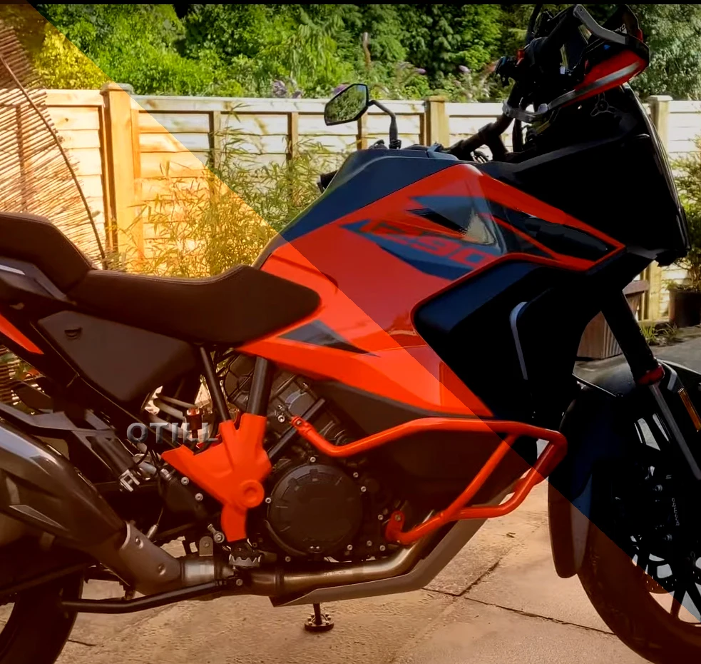 Novo para ktm 1290 super aventura adv r/s 2021 2022 acessórios da motocicleta quadro guarda proteção painéis laterais protetor capa