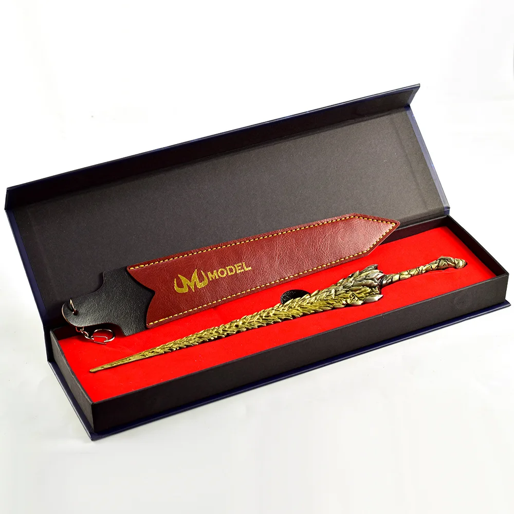 30 CM Eldenn Japanese Game Peripherals Gragon King's Rock Sword Metal Weapons Model Gift Box Collectible Desk Ornaments Boy Toy
