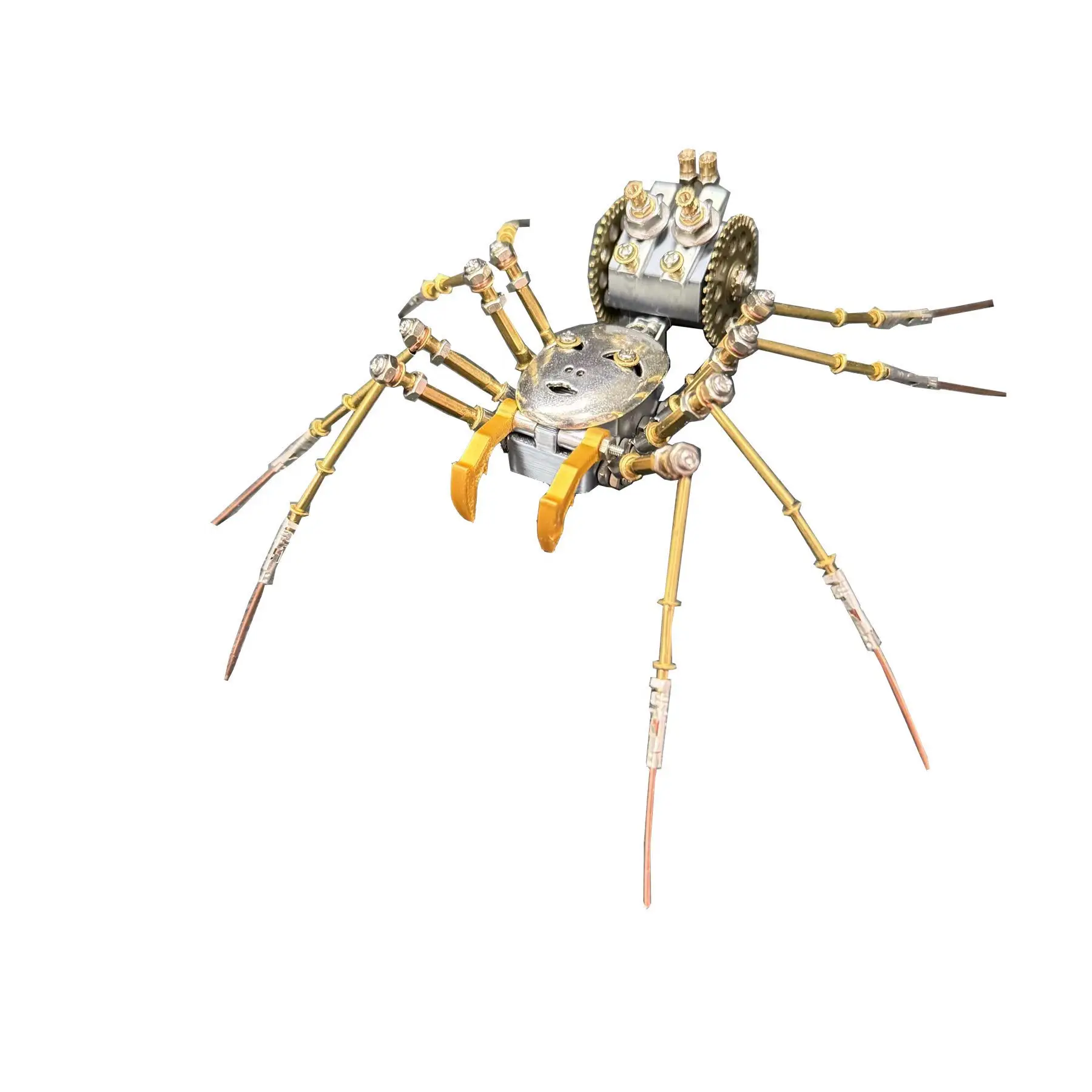 Iron Jaw Ant/ Hunting spiderMechanical Insect 3D Stereoscopic Metal Assembly Model DIY Handmade Decoration Item Festival Gift