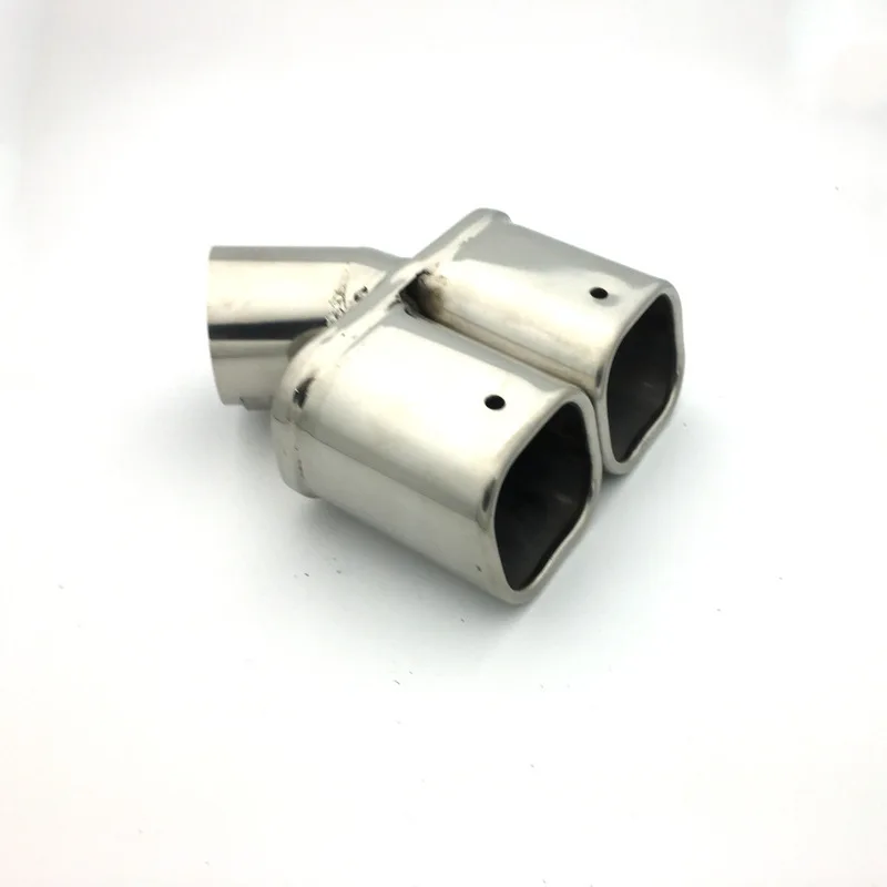 Car Cover Muffler Exterior End Pipe Outlet 304 Stainless Steel Exhaust Tip Tail For Nissan Qashqai J10 2009-2015 Accessories
