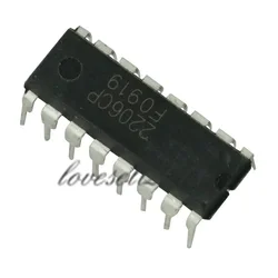 1 pz XR-2206 XR2206CP XR2206 IC 16 PIN DIP generatore di forme d'onda circuito integrato