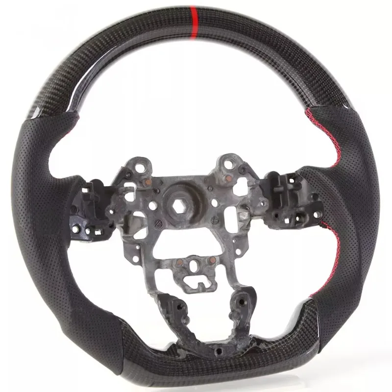 Real Carbon Fiber Steering Wheel Universal  Car Upgrade Parts