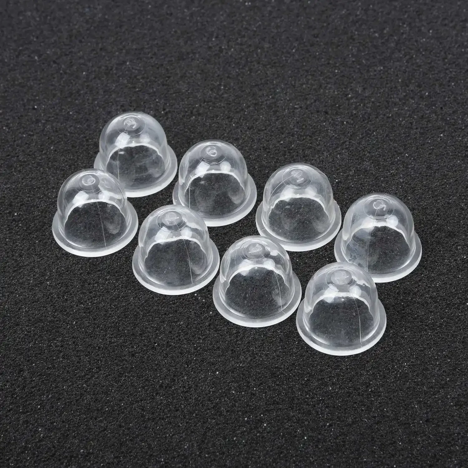 16/19mm 10pcs White Transparent Oil Bubble Primer Bulb Fuel Pump Bulbs for Chainsaws Blowers Trimmer Chainsaw Carburetor