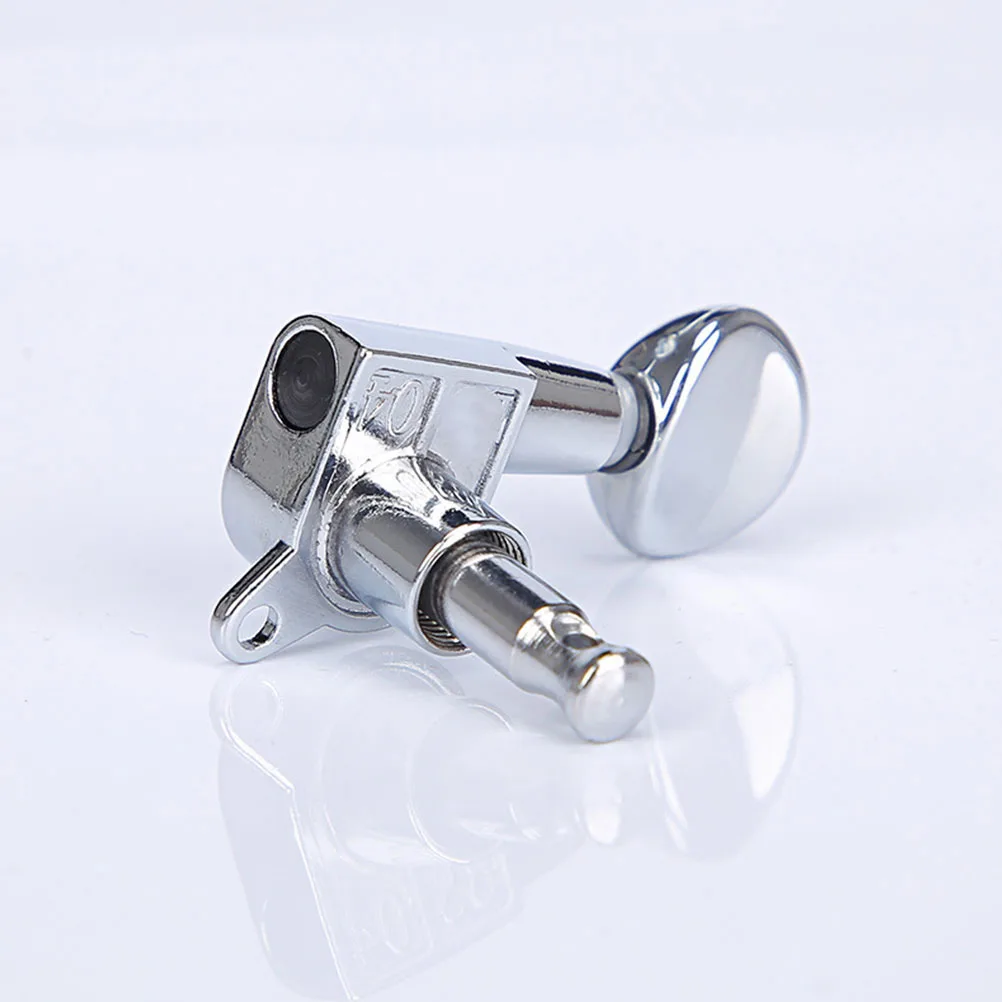 

4 Pcs Closed Fully Enclosed Knob Guitar Tuner Peg Ukulele Synthetic Resin Handle Machine Tuners