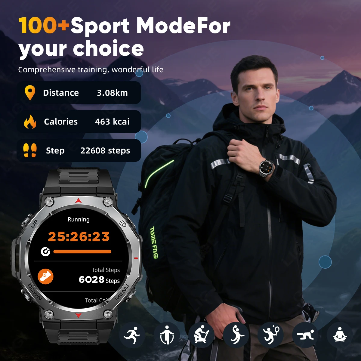 2025ใหม่สําหรับXiaomiทหารสมาร์ - Watch Vs Smartwatch บทวิจารณ์และราคา