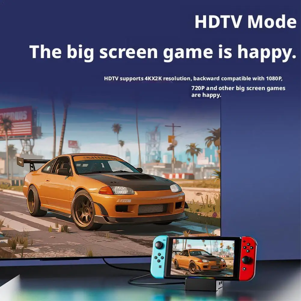 

Docking Station for nintendo 2/OLED, Charging TV Dock, Portable Adapter Charger With USB 3.0 for nintendo Dock