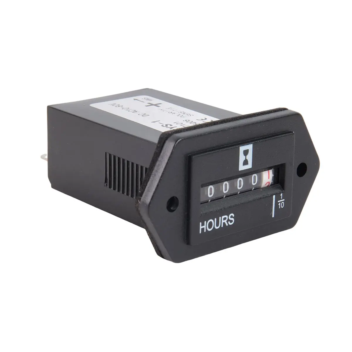 【2026 TOP Global】DC10V-80V Mechanical Hour Meter - Hourmeter for Engine Generator Boat Automobiles Motorcross Motor Truck Tracto