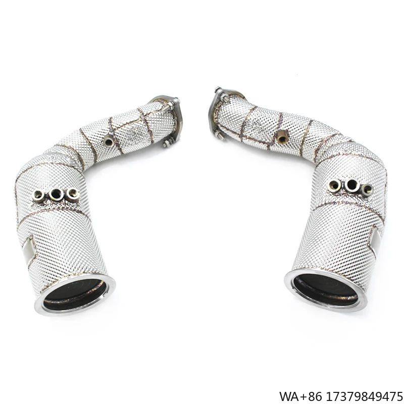 أنبوب Yooking النازل مع OPF GPF لـ Lamborghini URUS 4.0 (2018+) Racing SS304 أنبوب تدفق مجاني للضبط الرياضي