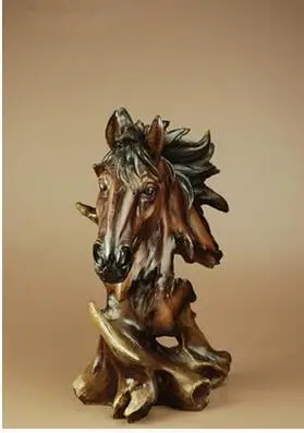 

Decoration eagle furnishing Arts s articles handis animal horse head sculptures opening business gifts to get marriedroom Art