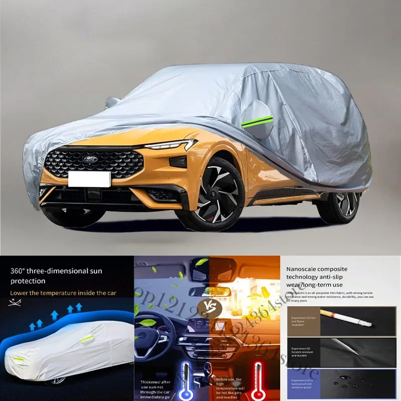 For Ford Mondeo fit Outdoor Protection Full Car Covers Snow Cover Sunshade Waterproof Dustproof Exterior Car cover protection