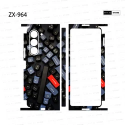 Colorful Skin for Samsung Galaxy Z Fold 7 4 3 6 5 5G Back Screen Protector Full Wrap Protective Film