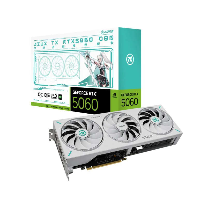 

GeForce RTX5060 O8G Desktop PC Gaming AI Graphics Card