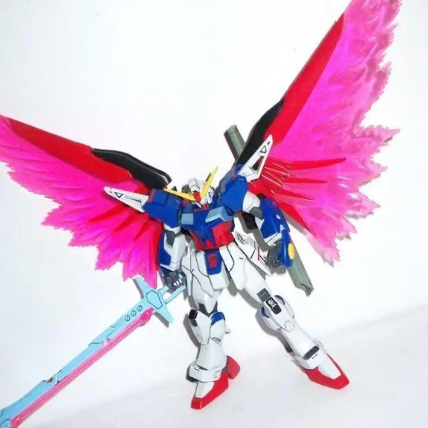 Hayaku Shiki HG 1/144 MSN-00100 REVIVE Placca Oro Modello Action Figure Modello Da Collezione Robot Mecha Kit Giocattolo Regalo Ornamento