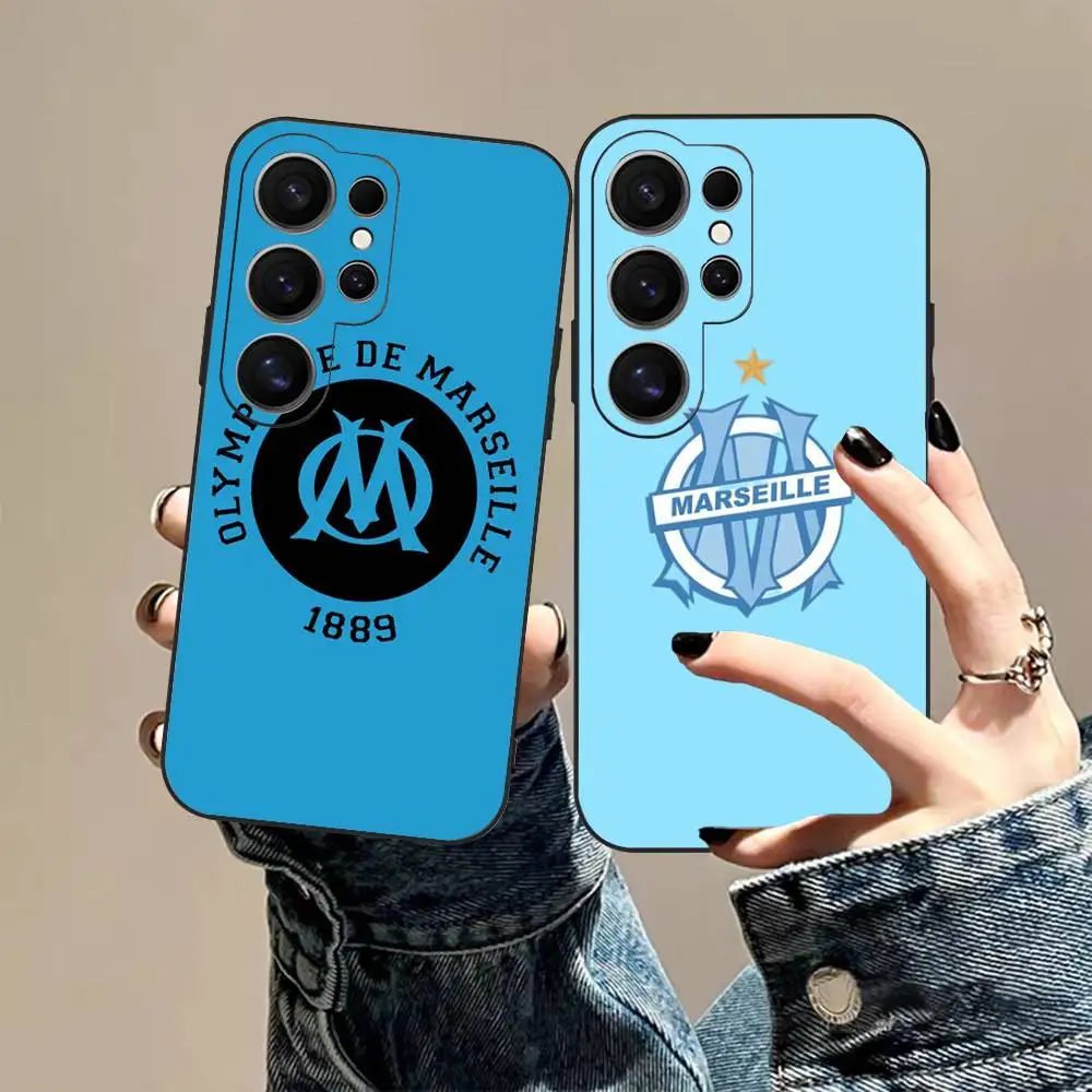 Funda para Teléfono O-Olympiques De M-Marseilles para Samsung S 24 fe 25 Ultra plus 20 lite 21 30 22 23 24 22 Ultra 5G
