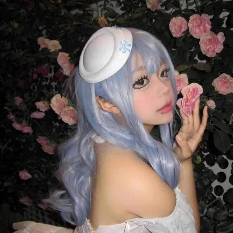 

39BD Sailor Hat for Girls Cosplay Costume Cosplay Photo Props Fascinator