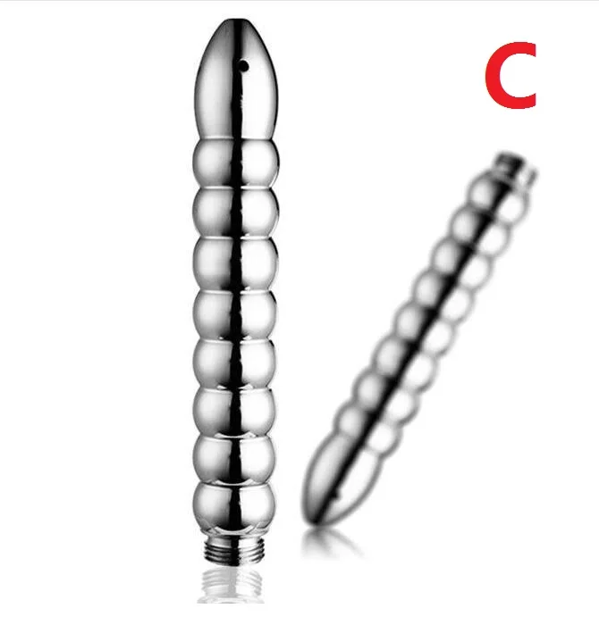 الشرج نظيفة فلوش الشرج دش رئيس المهبل كس غسل بعقب المكونات حقنة شرجية الدوش فوهة لعبة الجنس للرجال النساء مثلي الجنس المنتج