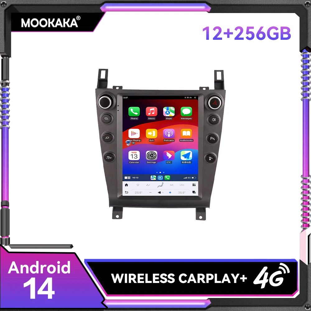 

9.7" T-Style Android 14.0 12+256GB For Aston Martin 2005-2015 GPS Car Radio Stereo TouchScreen Audio Head Unit Multimedia Player