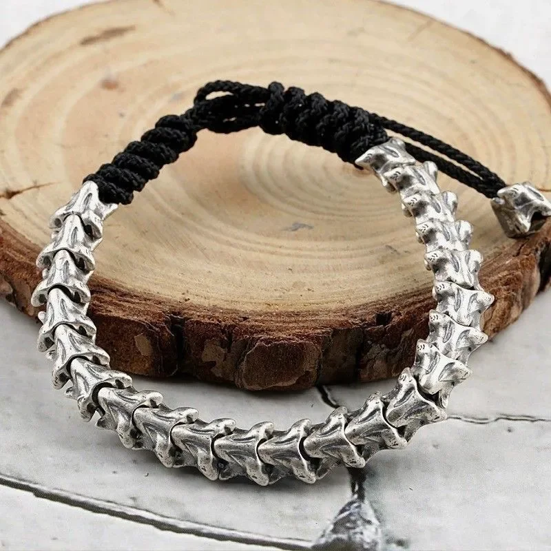 Personalized Trendy Dark Accessories Retro Punk Spine Snake Bone Bracelet, Women's Trendy Nightclub Accessories‑X