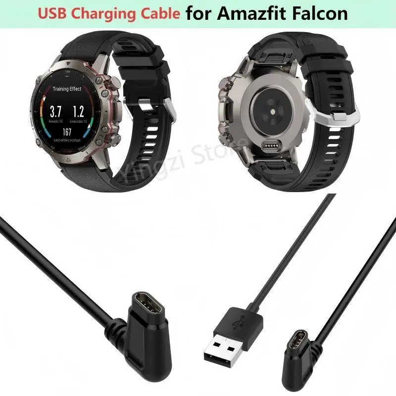 

USB-зарядка для Amazfit Falcon (A2029) сменный кабель-адаптер для Huami FalconA2029, аксессуары для зарядного устройства для умных часов