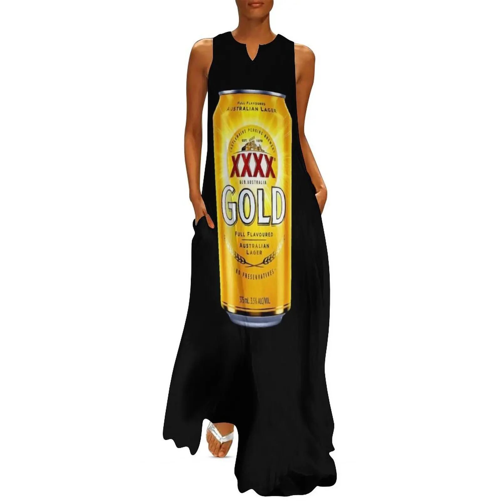 

XXXX Gold Can Long Dress Clothing female dress summer 2025 women elegant guest wedding dress