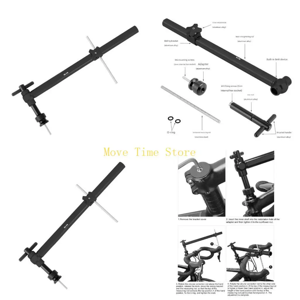 

92ME Bicycles Handlebars Leveling Tool Tail Hook Tool Corrections Derailleurs Handlebars