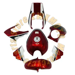 Suitable for CB400 2003 2004 2005 2006 VTEC3 injection molding fairing Carbon fiber color 03 04 05 06 fuel tank + lock
