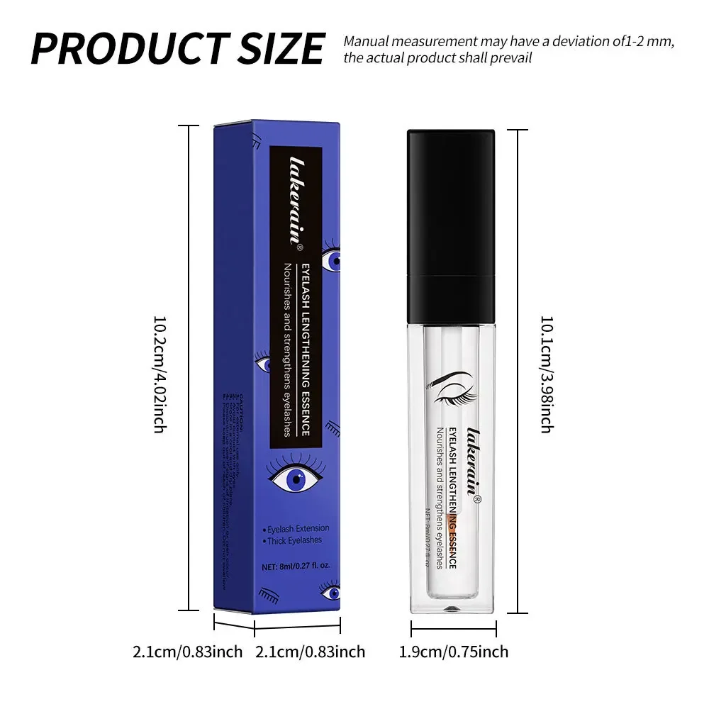 7 วัน Fast Eyelash Growth Serum Eyelash Eyebrow Growth Strong Makeup Extension Treatment Thicken Eyebrow Eyelash Enhancer Serum