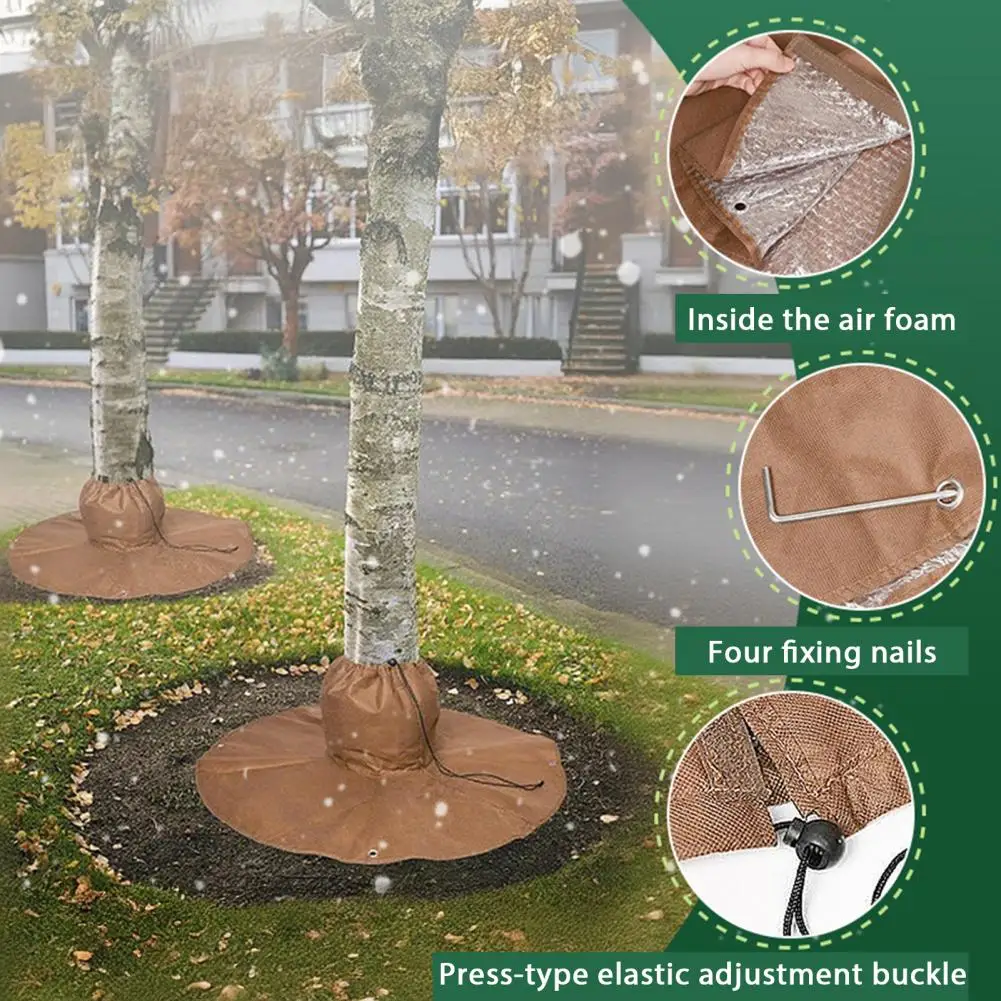 

Tree Root Insulation Protective Cover For Winter Shrub Plants Palm Tree Root Frost Freeze Protection Protection Bag Garden Tools
