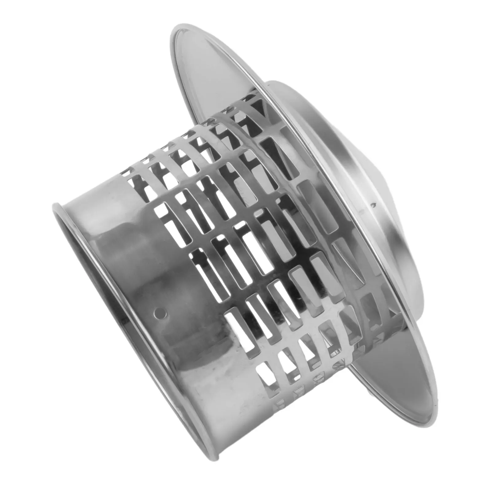 110mm/160mm Stainles Steel Chimney Cap Exterior Wall Fresh Air Outlet Roof Pipe Exhaust Hood Home Improvement Accessories