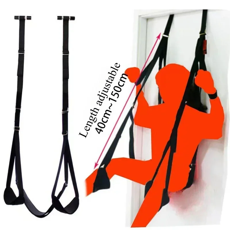 SM ترقية الباب ملزمة متعددة الأغراض بطاقة الباب سوينغ النايلون وسادة مقعد لعبة للبالغين كجهاز جنسي الكبار #1