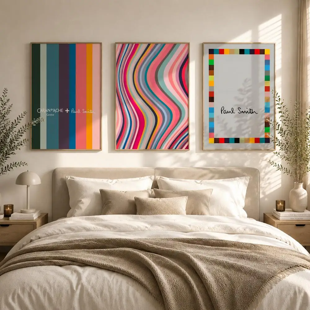 S-SmithS-F-FashionS-P-Paul Brand Poster HD art sticky wall waterproof home living room bedroom bar aesthetic decoration