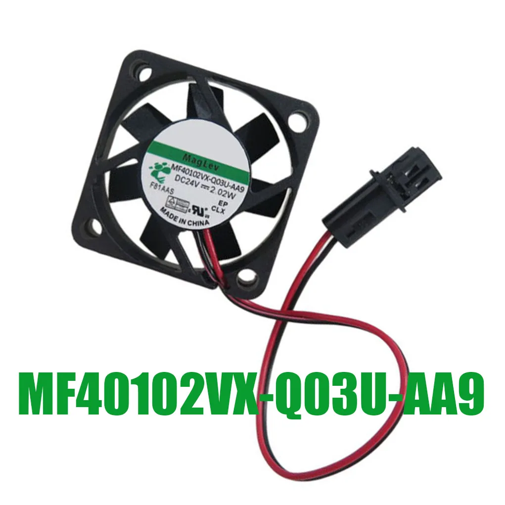 For SUNON MF40102VX-Q03U-AA9 DC24V 2.02W 2PIN 2Lines Cooling Fan