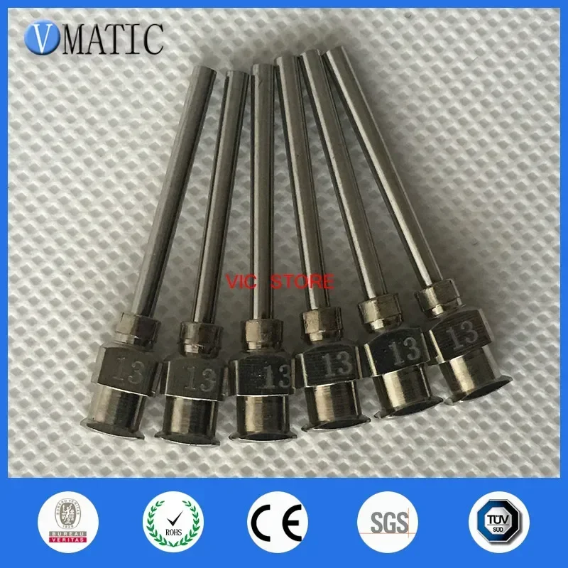 ‌12pcs Industrial-Grade Dispensing Needles 13G 1