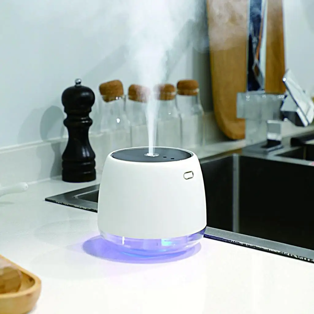 Infrared Automatic Alcohol Dispenser Touchless Sprayer Mist Sanitizer USB Charging for Car Kitchen Public Areas