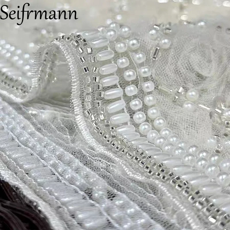 Seifrmann Einfarbiges weißes ärmelloses Westenkleid + langärmelige Rundhalsjacke zum Pendeln, Damenmode-Anzug